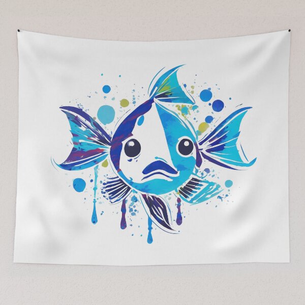 Item preview, Fish Cartoon #1 designed and sold by GRACIART-FR.