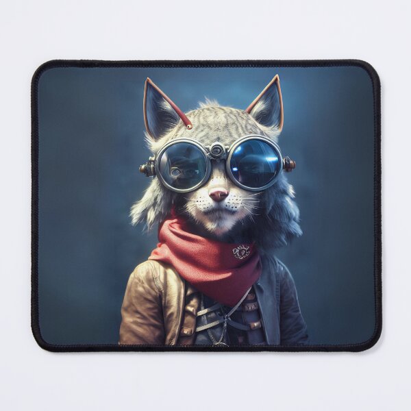 Item preview, Steampunk Explorer Lynx designed and sold by Sillytoe.