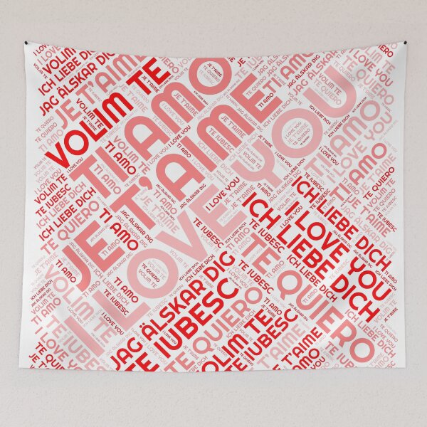 Item preview, I LOVE YOU designed and sold by OBJETDART.