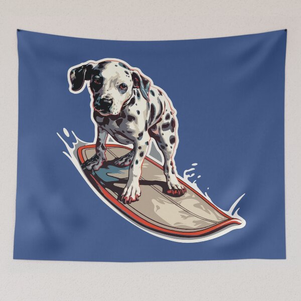 Item preview, Surfing Dalmatian designed and sold by VelvetRoom.