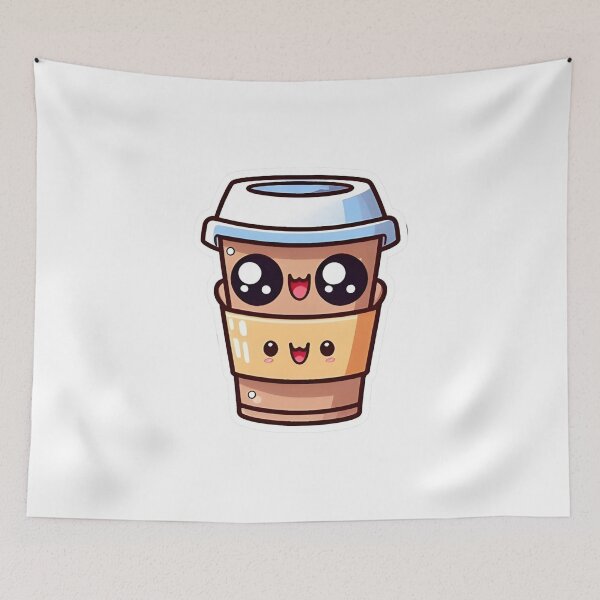 Item preview, Cute Coffee Cup designed and sold by StickyGuys.