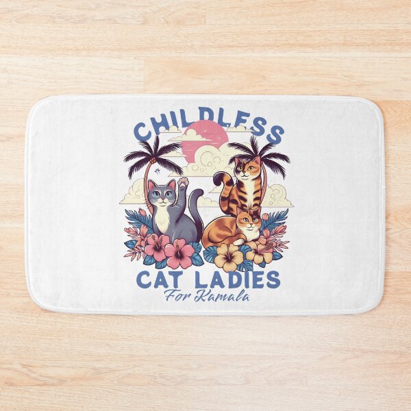 Item preview, Childless cat lady for kamala  designed and sold by svarupa.