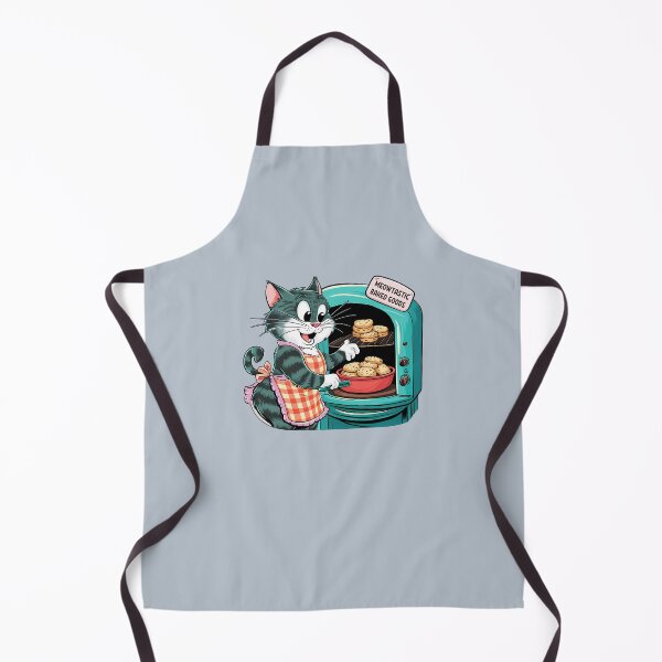 Item preview, Cat Making Biscuits Cat Baking Cookies designed and sold by wowwowmeow.