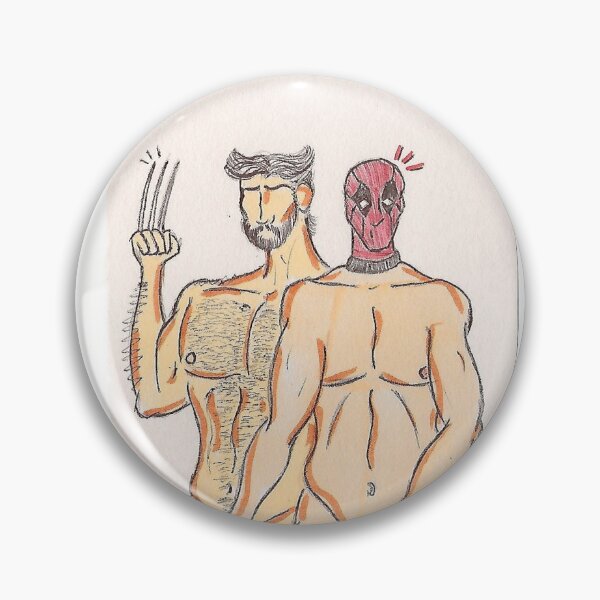 Item preview, Deadpool and Wolverine designed and sold by Rogdall.