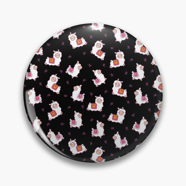 Item preview, Adorable Lama Seamless Pattern designed and sold by ViYa1.