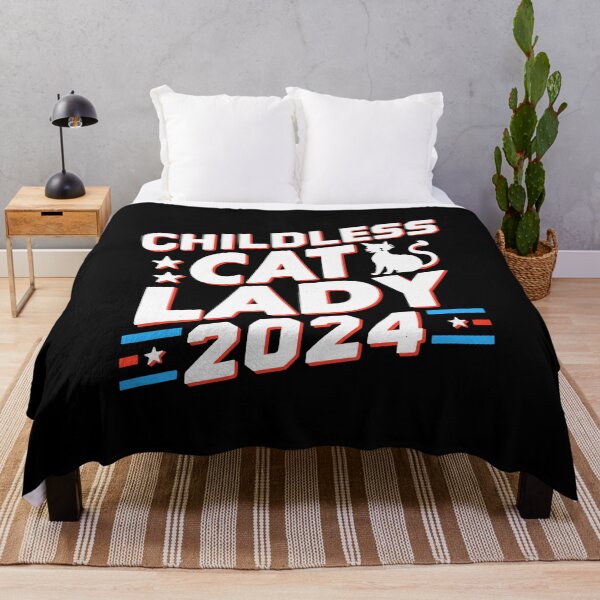 Item preview, Childless Cat Lady Kamala Harris 2024 US election funny political designed and sold by w1ckerman.