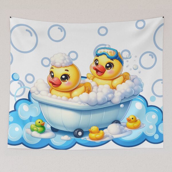 Item preview, Bubble Bath Ducklings designed and sold by Sillytoe.