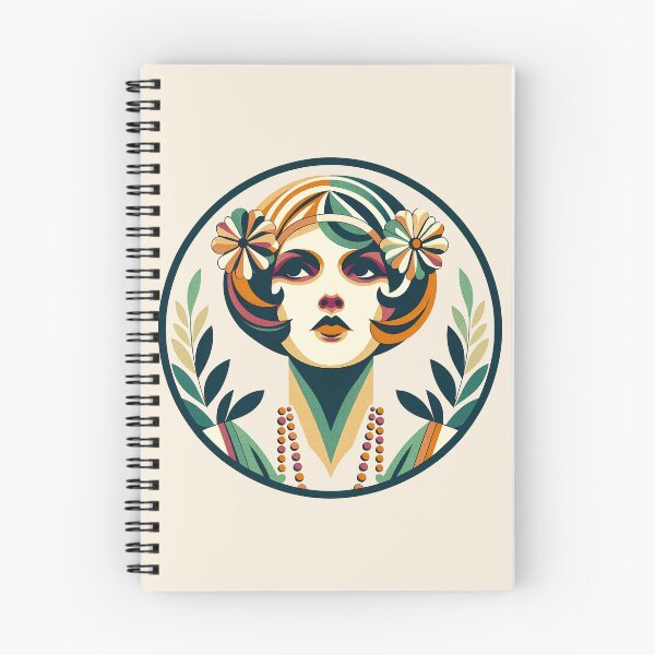 Item preview, Art Deco Flapper Collection #1 033 - Cressida designed and sold by elektronen.