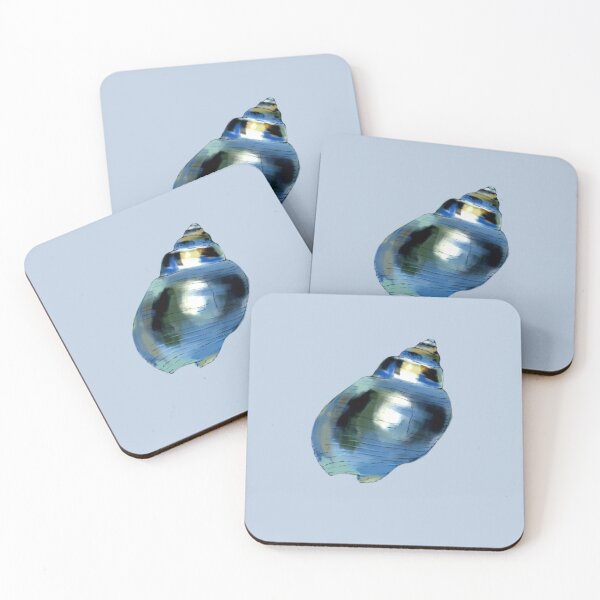 Item preview, Blue sea shell designed and sold by OmgItsMariaa.