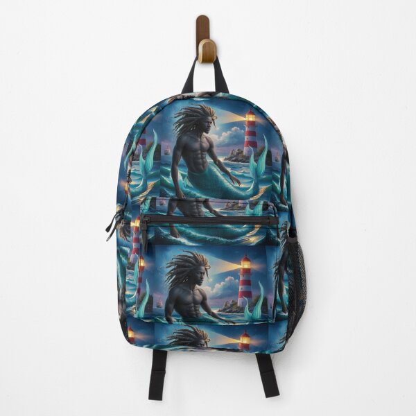 Item preview, African American merman designed and sold by Globalcitytees.