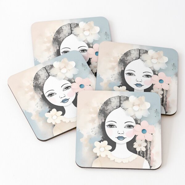 Item preview, Bubblegum Ava designed and sold by Sweet Bliss Art.