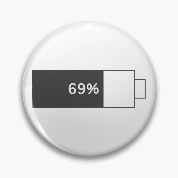 Item preview, Battery at 69 percent in designed and sold by CocoBlogHD.