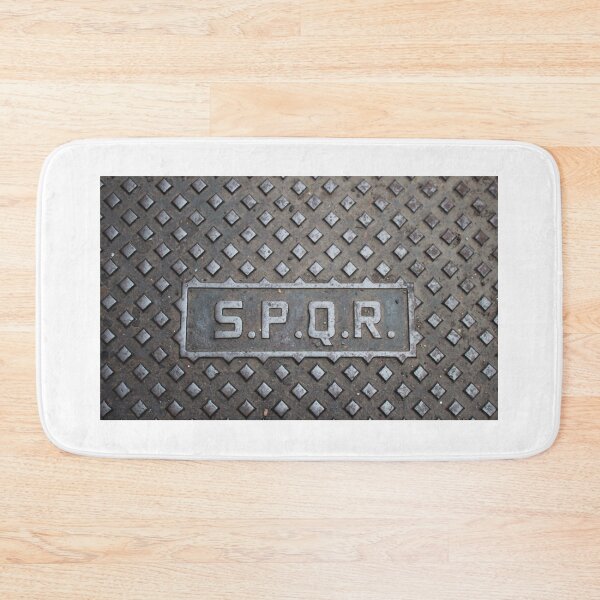 Item preview, SPQR,  Rome, Italy.  Senatus Populusque Romanus designed and sold by We-thePixels.