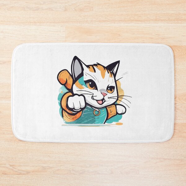 Item preview, Action-Packed Feline in Motion | fart | cat designed and sold by Pet Path.