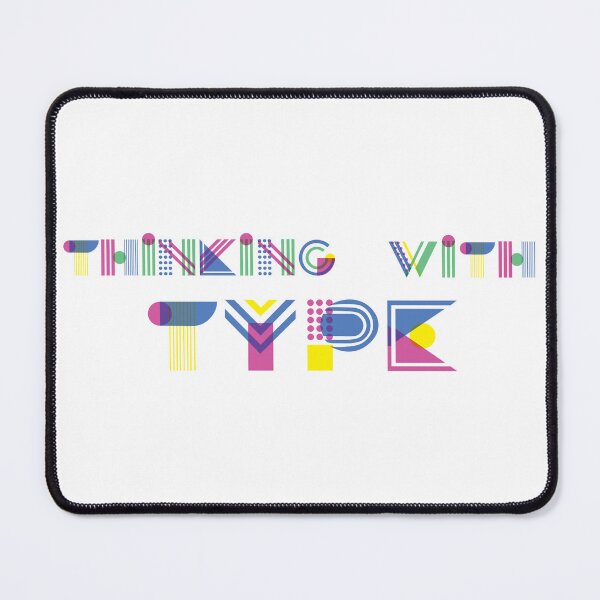 Item preview, Thinking with type designed and sold by Bleona28.
