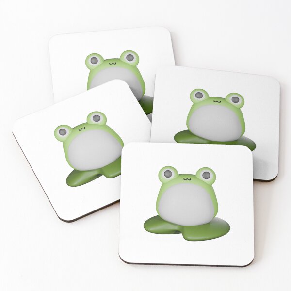 Item preview, Cute frog 3d illustration designed and sold by Soooph.