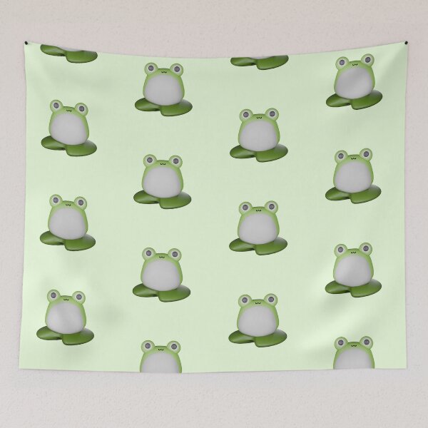 Item preview, Cute frog 3d illustration designed and sold by Soooph.