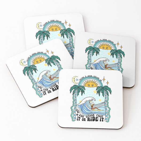 Item preview, Playing Surfboard on the Beach accompanied by Beautiful Sunshine designed and sold by Masculiteblck.