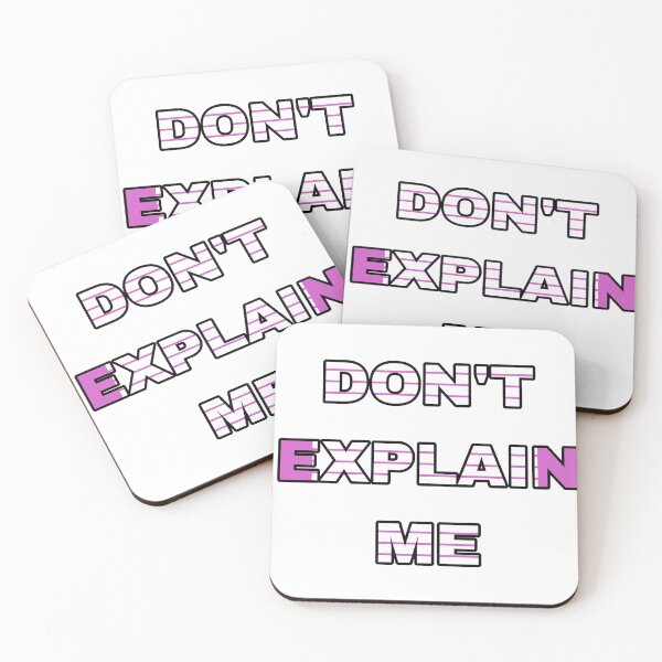 Item preview, DON'T EXPLAIN ME  designed and sold by Kkdesignshop14.
