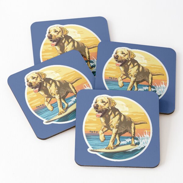 Item preview, Surfing Yellow Lab designed and sold by VelvetRoom.