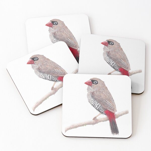Item preview, Beautiful Firetail designed and sold by Hildegunn Hodne.