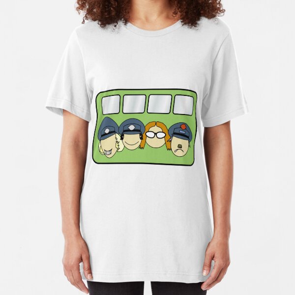 Buses Slim Fit T-Shirt