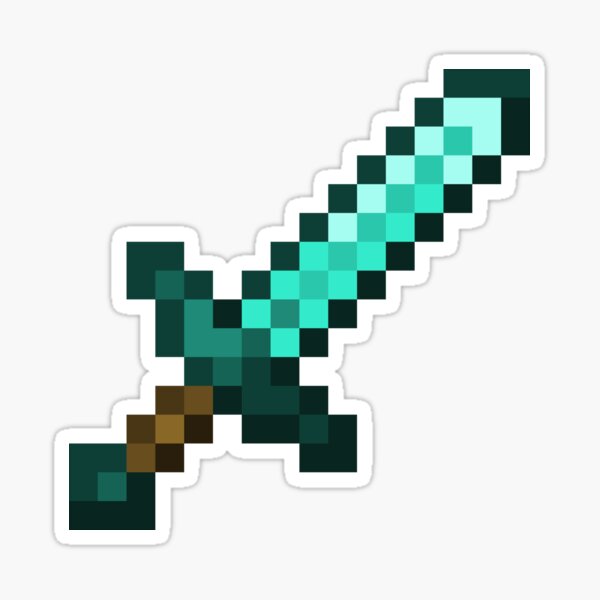 Item preview, minecraft sword designed and sold by Margaritta.
