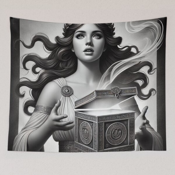 Item preview, Pandora's Curiosity: The Moment of Release designed and sold by AdisKucius.