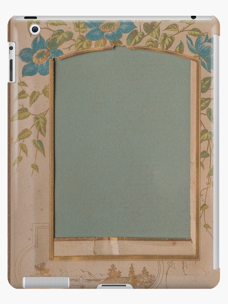 Vintage Photo Album Template - Blank 1 iPad Case & Skin for Sale