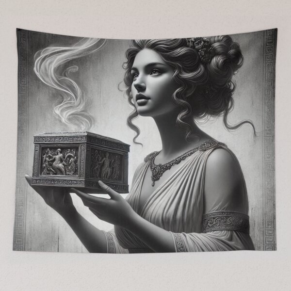Item preview, Pandora's Curiosity: The Moment of Release designed and sold by AdisKucius.