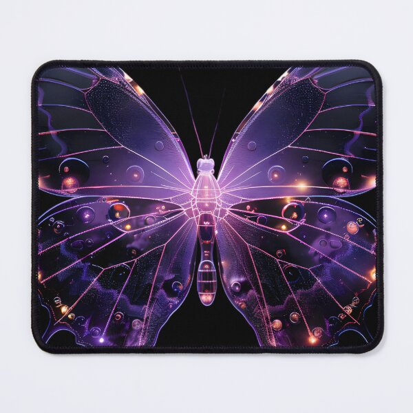 Item preview, Neon Spirograph Butterfly Dreams designed and sold by AI-Only Creations.