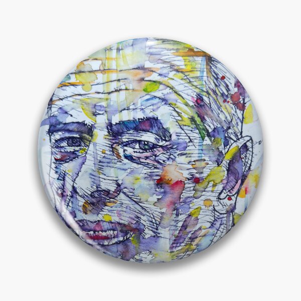 Item preview, WITOLD GOMBROWICZ watercolor and ink portrait designed and sold by lautir.