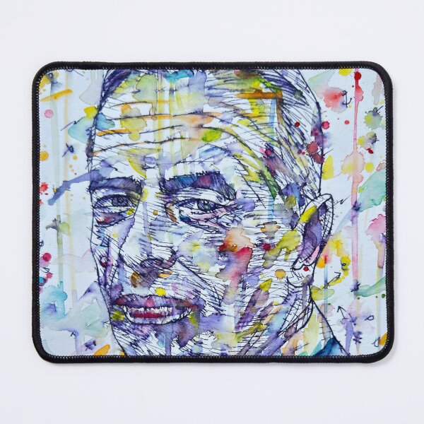 Item preview, WITOLD GOMBROWICZ watercolor and ink portrait designed and sold by lautir.