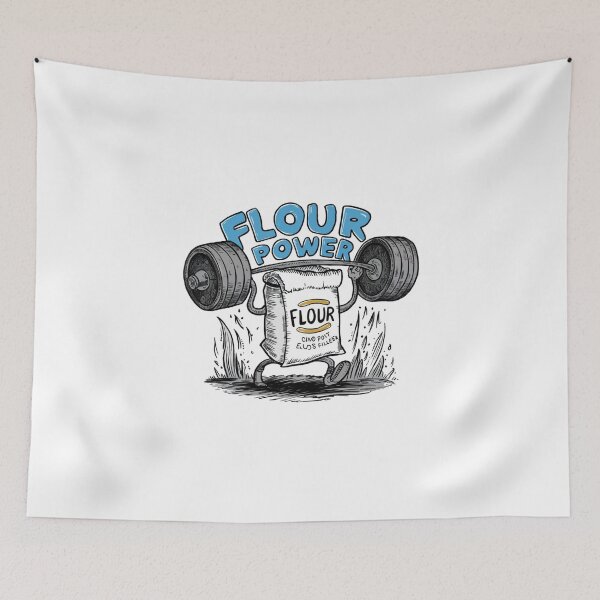 Item preview, Flour Power designed and sold by Gentle40Winks.