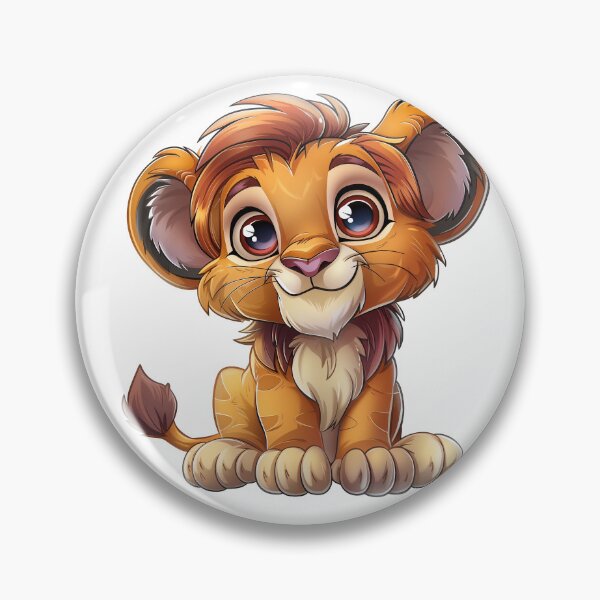 Artikelvorschau, Cute Cartoon Lion entworfen und verkauft von Earth Celebration Designs.