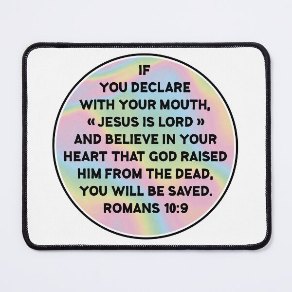 Item preview, Bible Verse Romans 10:9  designed and sold by Wolagno.