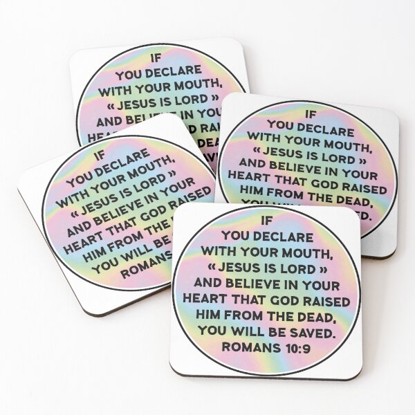 Item preview, Bible Verse Romans 10:9  designed and sold by Wolagno.