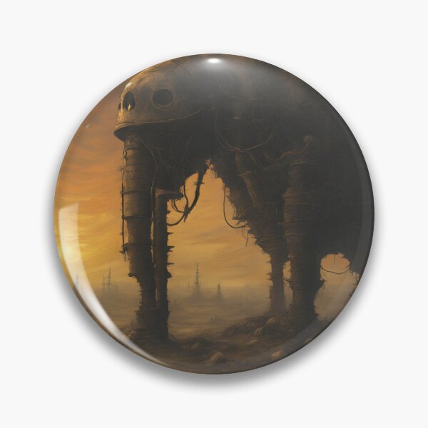 Item preview, Wasteland, Elefphant-shaped metal building designed and sold by Funteesy.