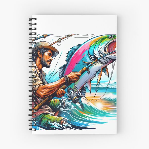 Item preview, a fisherman who caught a big fish, a boat, designed and sold by Kinia1982.