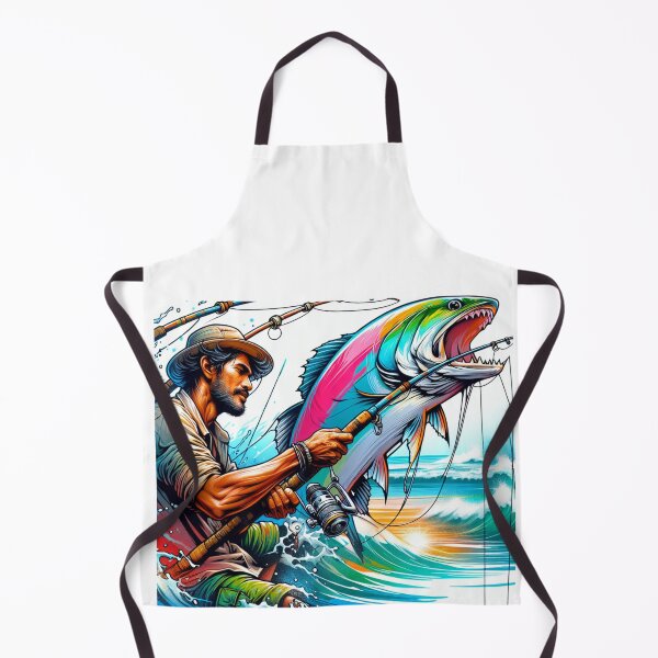 Item preview, a fisherman who caught a big fish, a boat, designed and sold by Kinia1982.