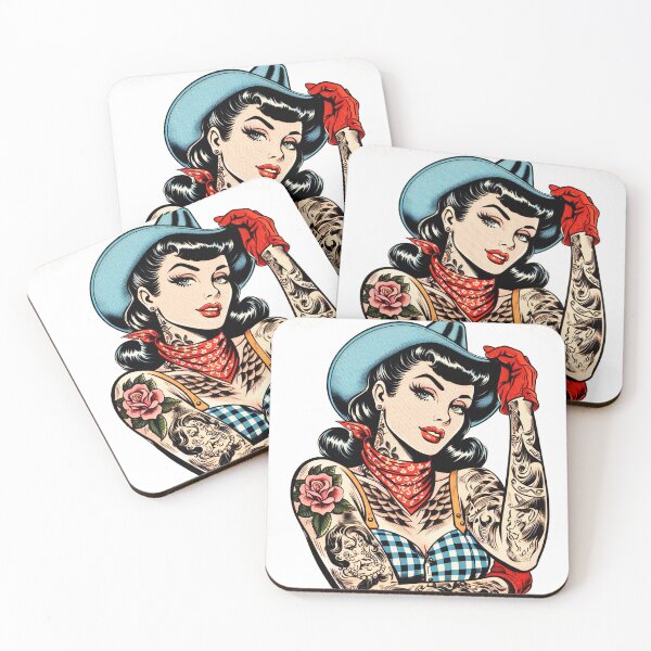 Item preview, Inked Country Girl designed and sold by PulpVintage.