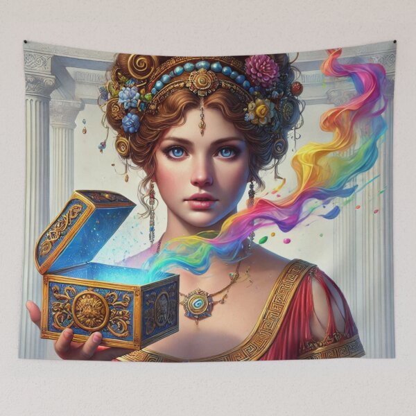 Item preview, Pandora's Curiosity: The Moment of Release designed and sold by AdisKucius.