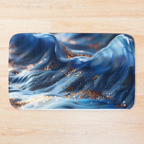 Item preview, Gentle aqua blue waves and smooth gradients for calming and soothing backgrounds designed and sold by ArteeInnovation.