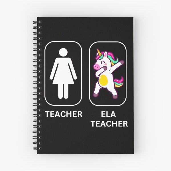 Item preview, ELA Teacher Funny Gift Dabbing Unicorn Teacher Women  designed and sold by DunuStore.
