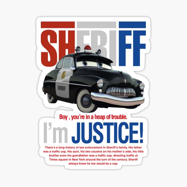 Sheriff Sticker