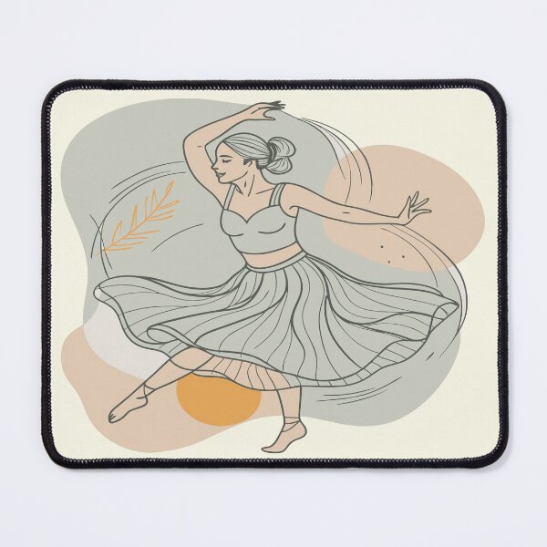 Item preview, Poised Grace - Modern Dance Art designed and sold by AgarutanPrint.