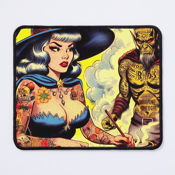 Item preview, Retro Hallooween Witch designed and sold by PulpVintage.