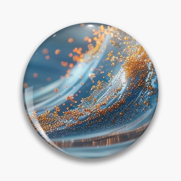 Item preview,  Gentle aqua blue waves and smooth gradients for calming and soothing backgrounds designed and sold by ArteeInnovation.