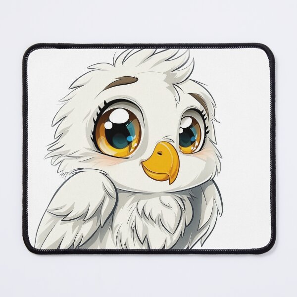 Item preview, Cute Cartoon White Eagle  designed and sold by Earth Celebration Designs.