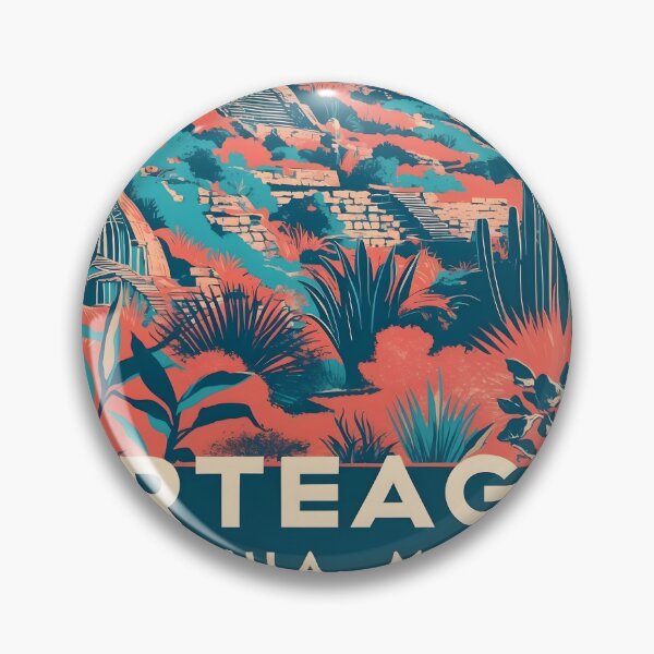 Item preview, Arteaga Coahuila Mexico Magic Town Vintage Travel Tourism  designed and sold by TravelersGems.